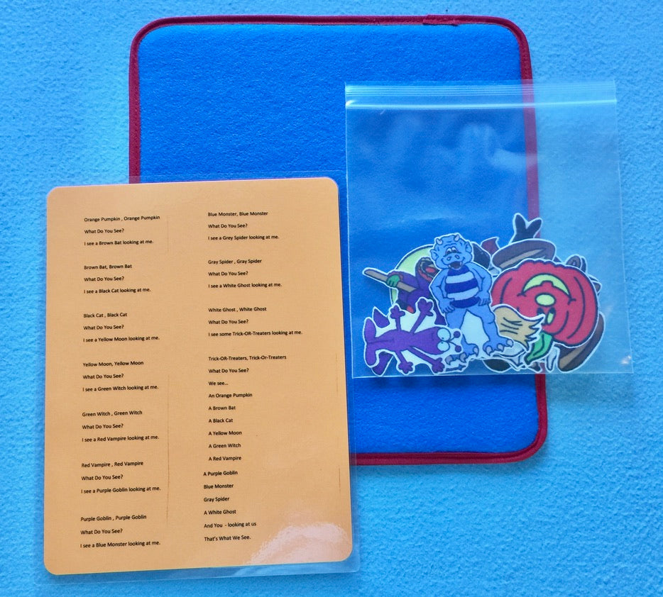 Orange Pumpkin , Orange Pumpkin-What do you See? *ALL IN ONE* Pack