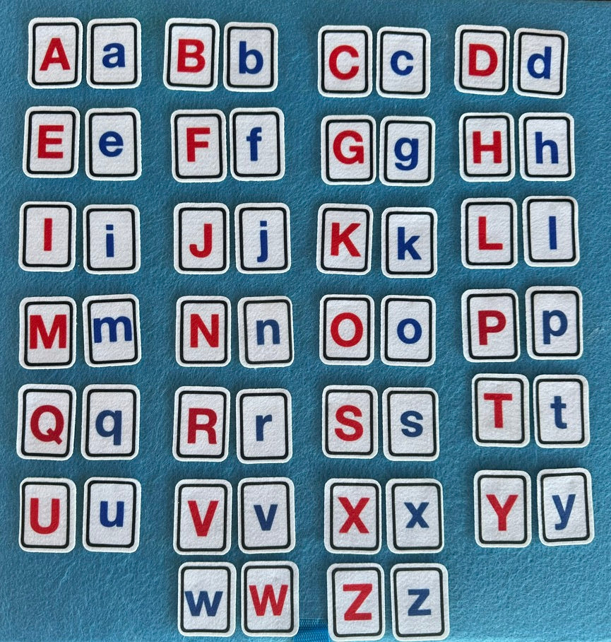 Alphabet Felt Board Set -(upper & lower case- 52 pcs)