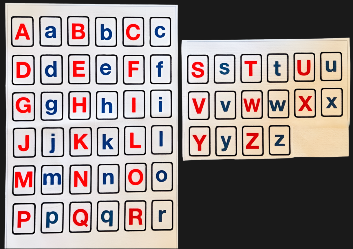 Alphabet Felt Board Set -(upper & lower case- 52 pcs)