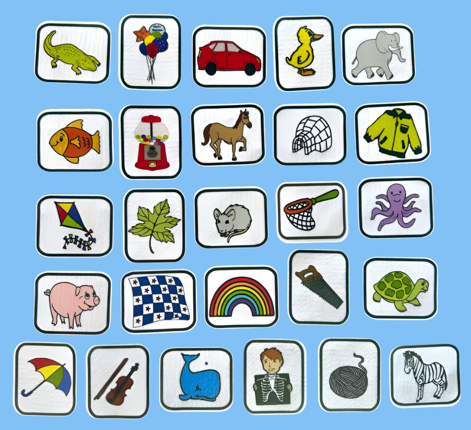 Alphabet Felt Board Set -(upper & lower case- 52 pcs)