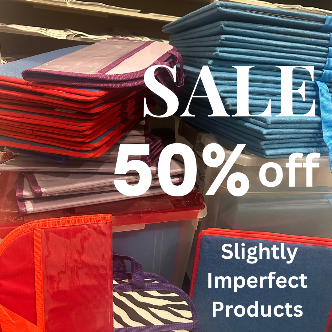 Red Felt Board Travel Bag (SLIGHTLY IMPERFECT)