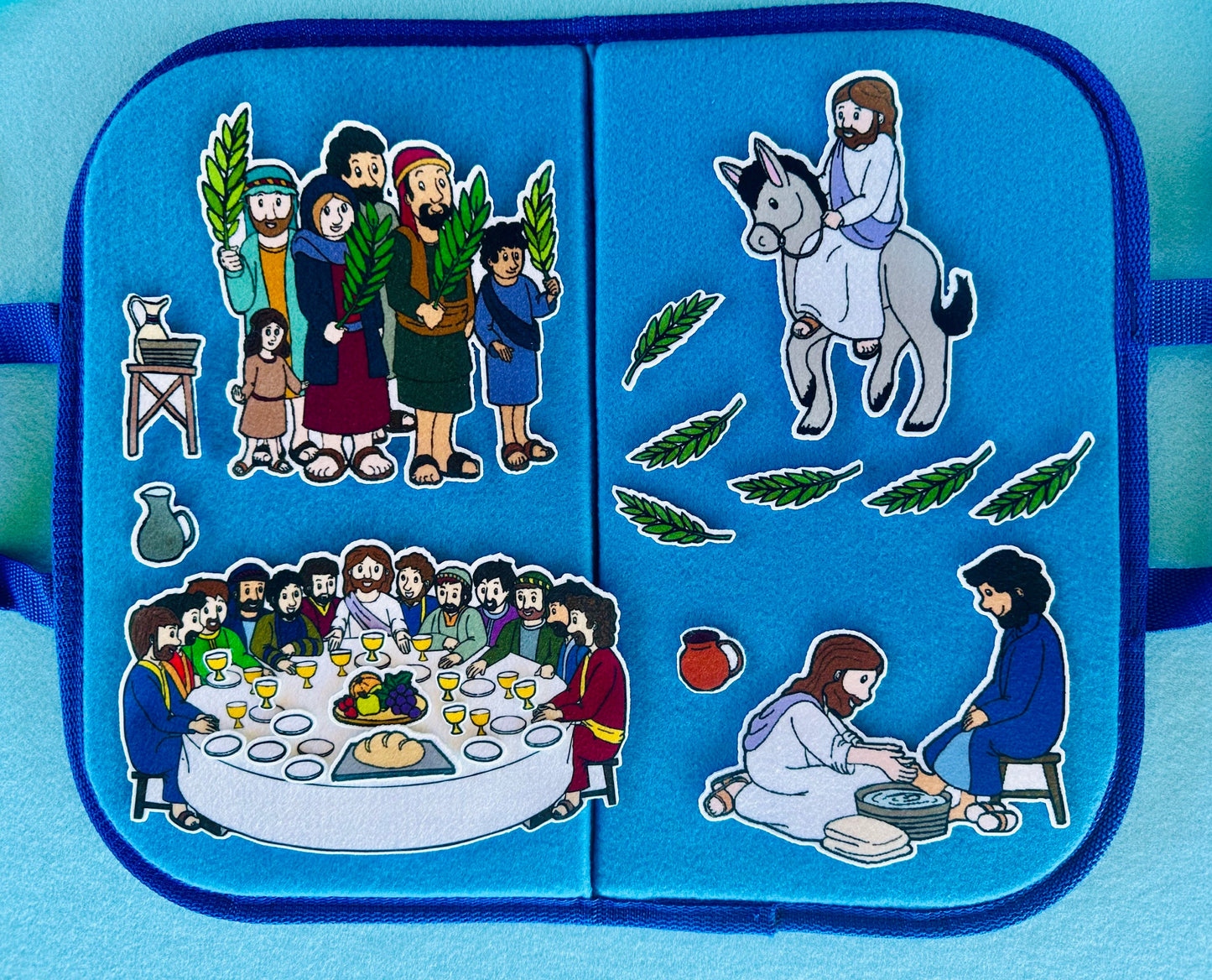 Easter #1 Palm Sunday and Last Supper