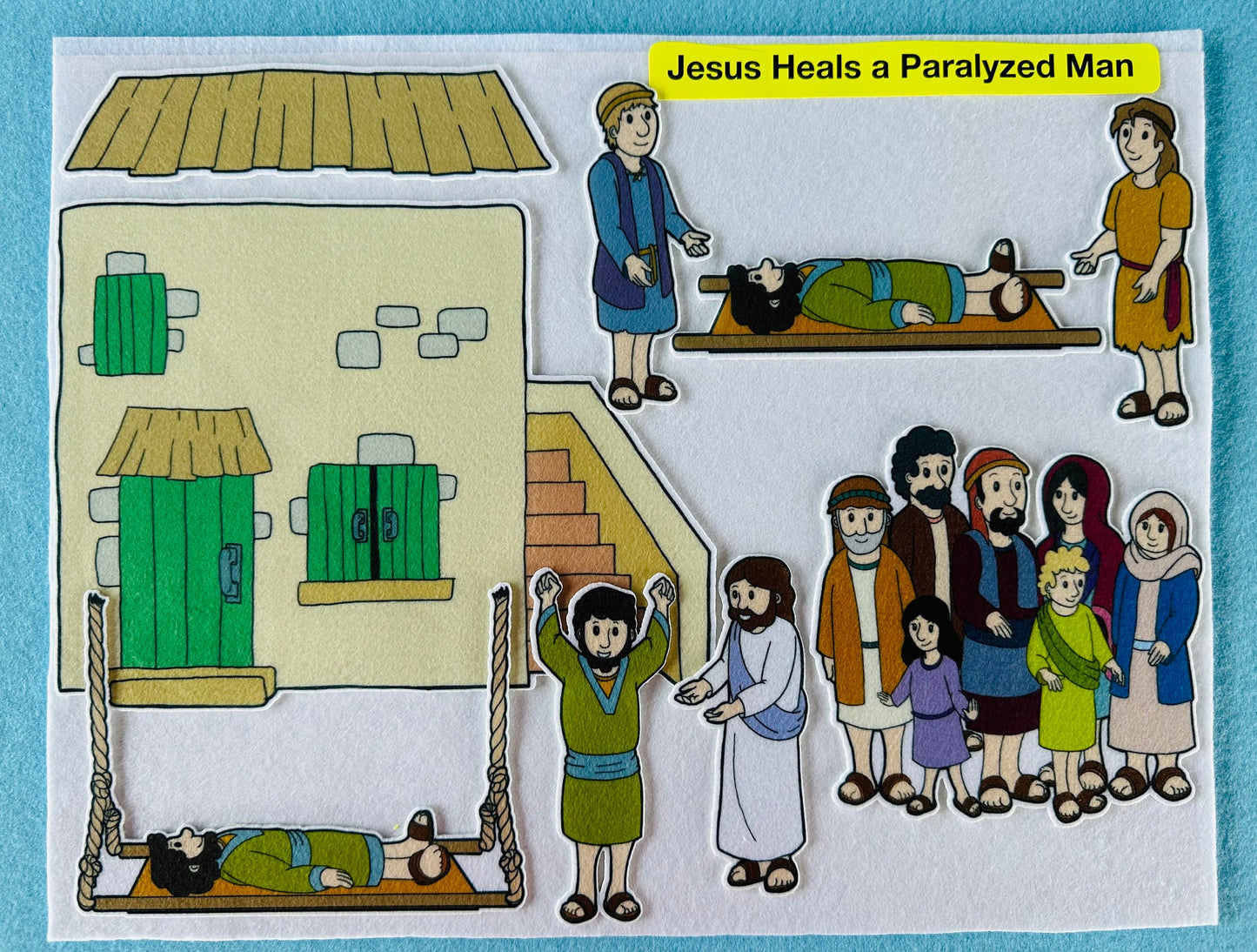 Jesus Heals a Paralyzed Man