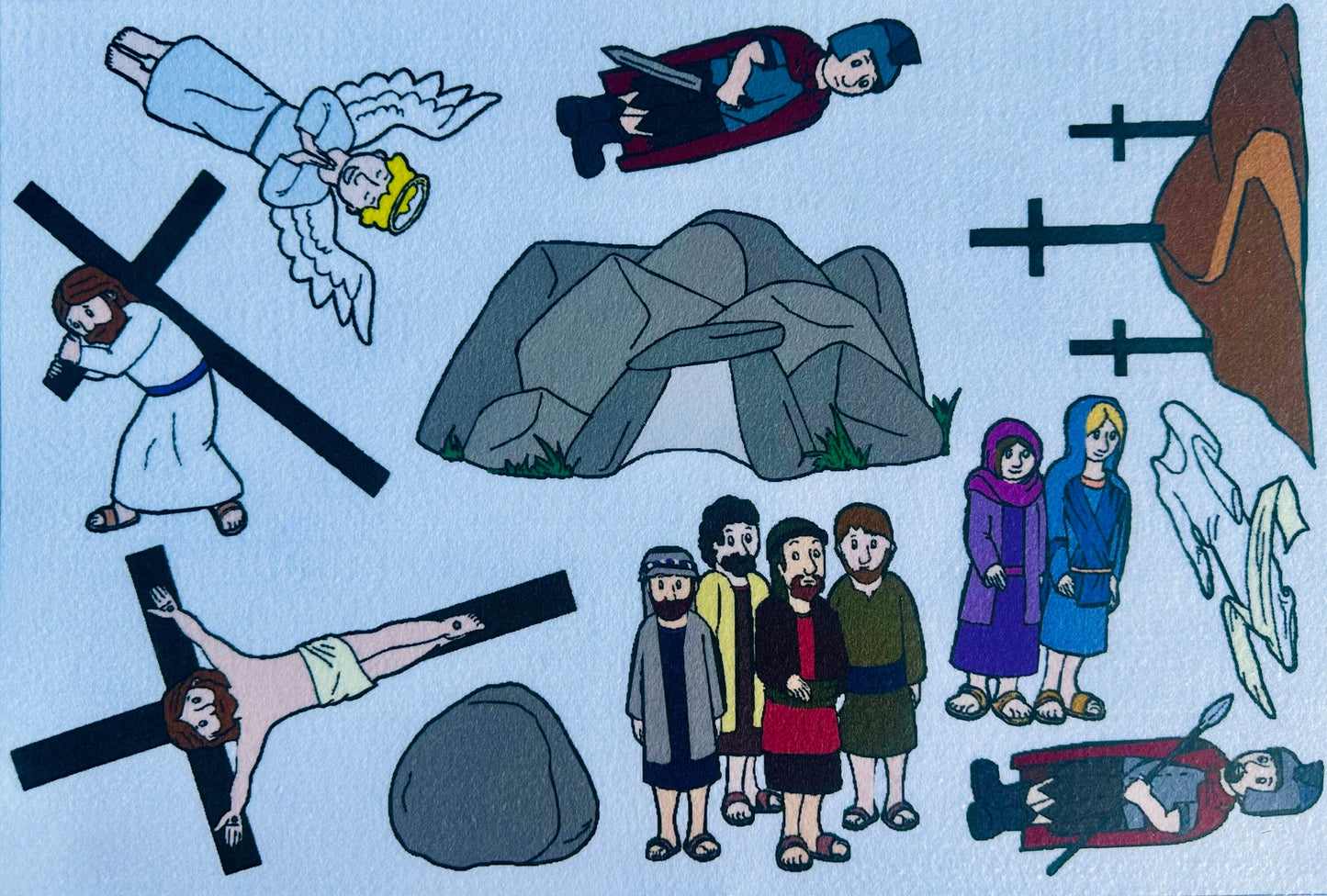 Easter #2 Jesus Crucifixion and Resurrection