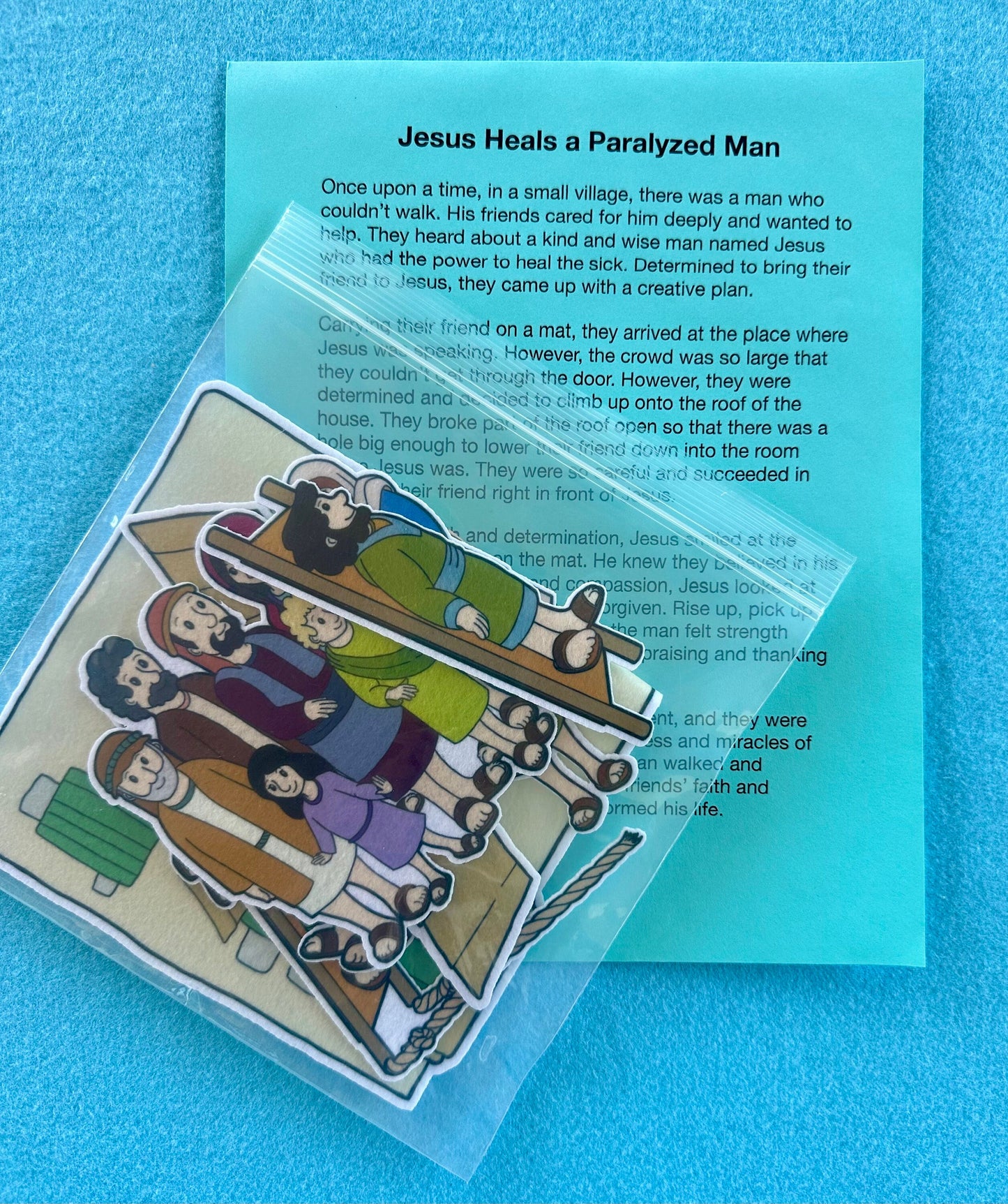 Jesus Heals a Paralyzed Man