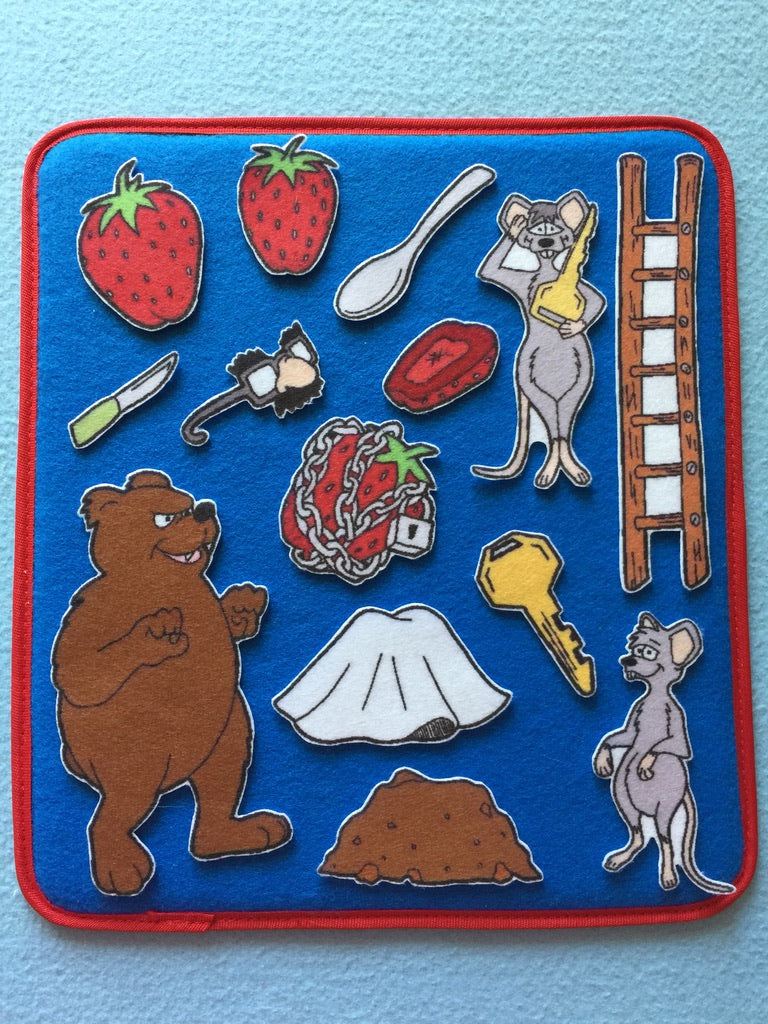 Little Mouse, Red Ripe Strawberry& the Big Hungry Bear