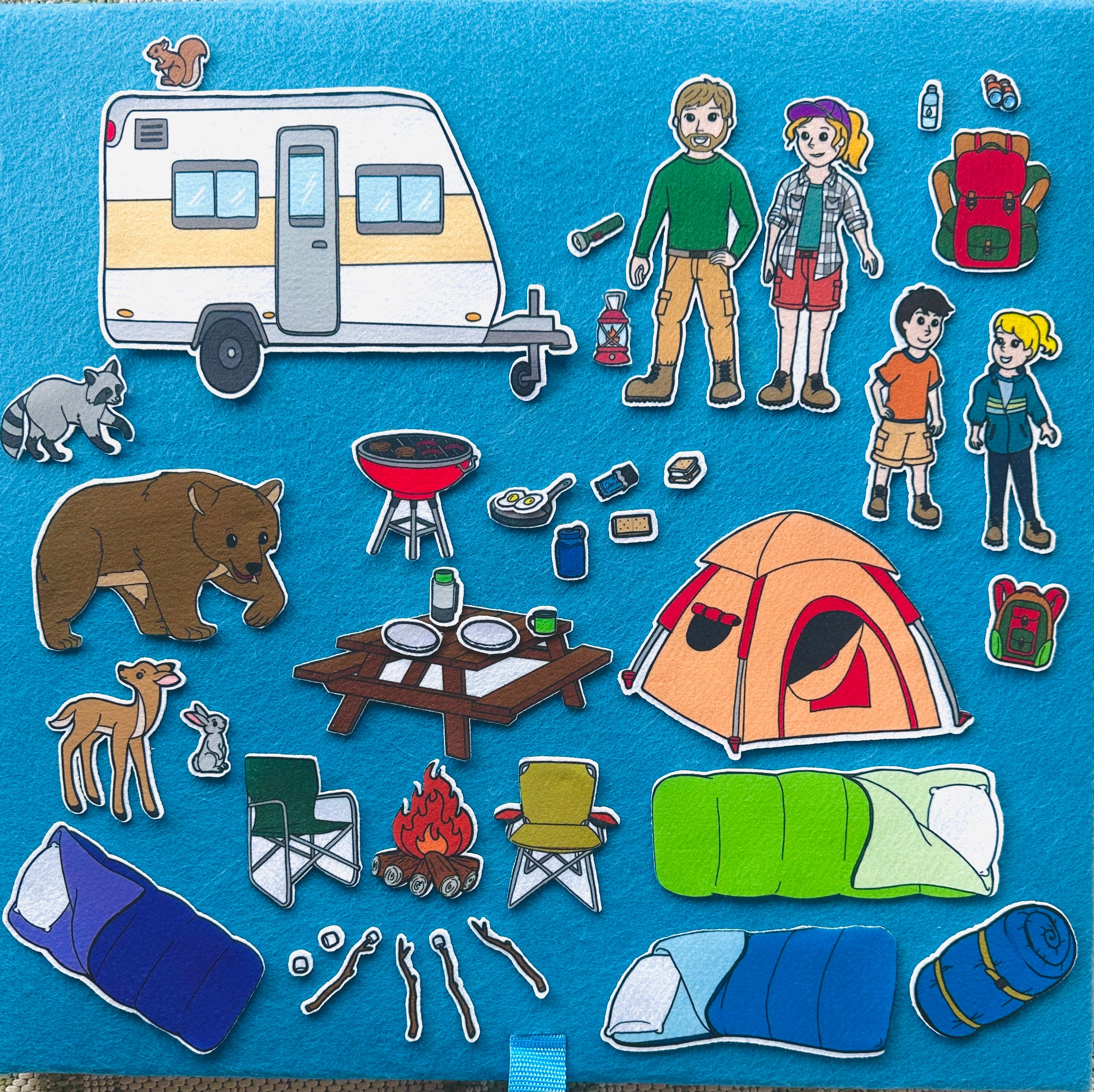 Let's Go Camping – Storytelling Fun