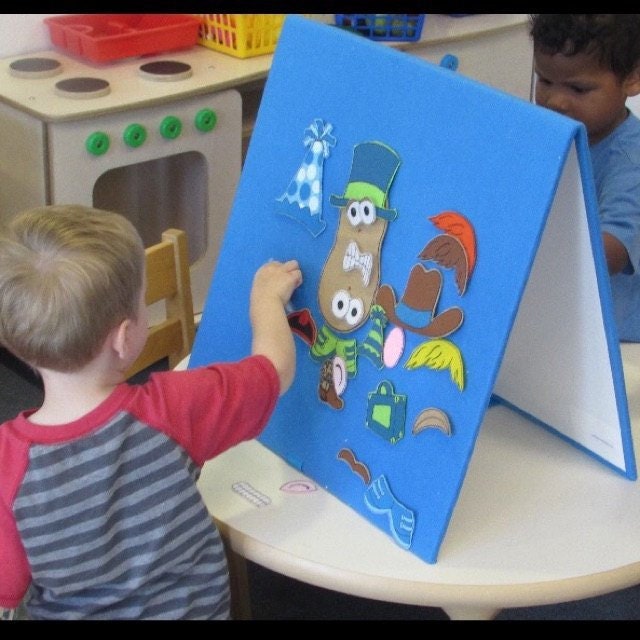 Sweet Potatoes Felt Board Set. Mr. & Mrs. Potato Head.