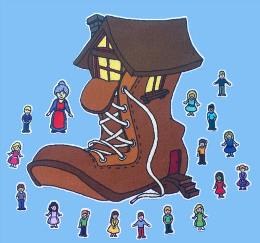 There was an Old Woman Who Lived in a Shoe